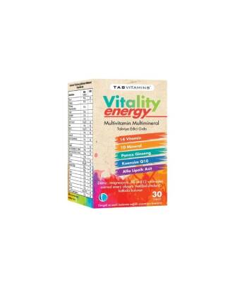 Tabvitamins Vitality Energy 30 Tablet