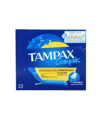 En uygun fiyatlarla Tampax Compak Tampon Normal 22 li