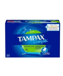 En uygun fiyatlarla Tampax Compak Tampon Super 20 li