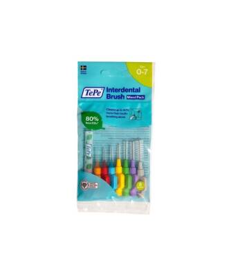 Tepe Arayüz Fırçası Karışık Set 8'li Paket
