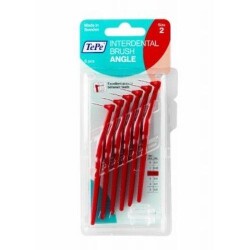 En uygun fiyatlarla Tepe İnterdental Brush Angle Arayüz Firçasi Kirmizi 0,5 Mm 6'li Paket Size 