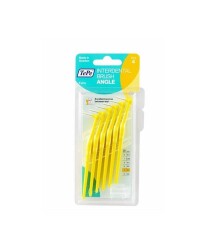 En uygun fiyatlarla Tepe İnterdental Brush Angle Arayüz Fırçası Sarı 0,7 Mm 6'li Paket Size 