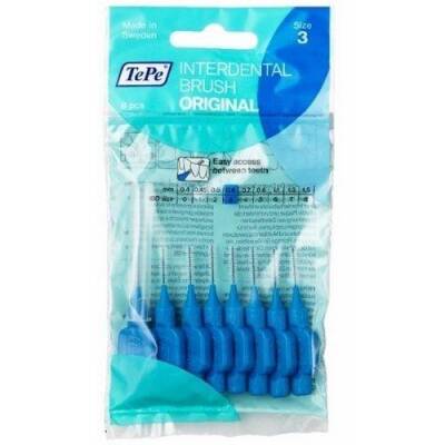 Tepe İnterdental Brush Orginal Diş Arasi Firçasi Mavi 0,6 Mm 8'li Paket Size 