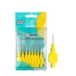 En uygun fiyatlarla Tepe İnterdental Brush Orginal Diş Arasi Firçasi Sari 0,7 Mm 8'li Paket Size 