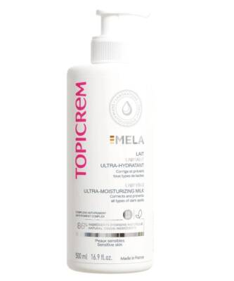 Topicrem Mela Lightening Ultra Moisturizing Milk Vücut Sütü 500 ml