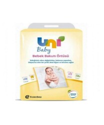 Uni Baby Bebek Bakım Örtüsü 60x60 cm 10 Adet