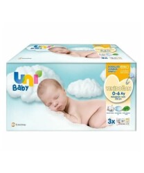 Uni Baby Yenidoğan Islak Mendil 40 Adet 3'lü