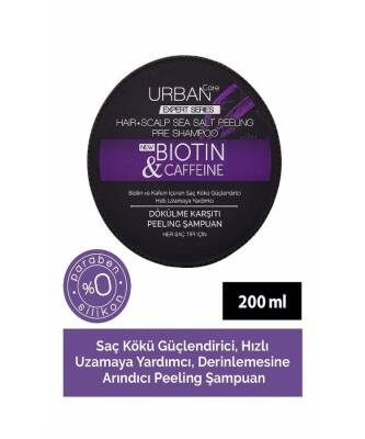 Urban Care Expert Biotin Caffeine Dökülme Karşıtı Peeling Şampuan 200 ML