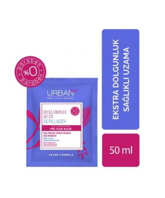 Urban Care Hyaluronic Acid Collagen Yoğun Onarıcı Saç Maskesi 50 ML