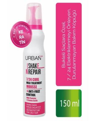 Urban Care Shake Repair Bukleli Saçlara Özel Bakım Köpüğü 150 ML