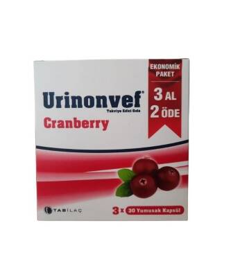 Urinonvef 30 Kapsül 3 Al 2 Öde