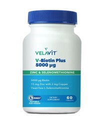 Velavit V-Biotin Plus 5000mcg 60 Tablet - Velavit