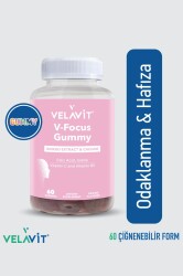 En uygun fiyatlarla Velavit V-Focus Gummy 60 Gummies