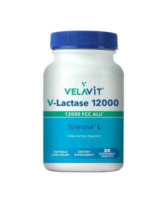 Velavit V-Lactase 12000 Mg 30 Tablet