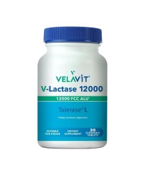 Velavit V-Lactase 12000 Mg 30 Tablet