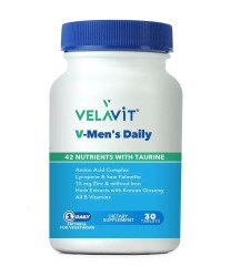 Velavit V-Mens Daily 30 Tablet - Velavit | EvdekiEczanem