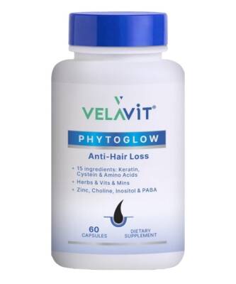 Velavit V-Phytoglow Anti Hair Loss 60 Kapsül - 1