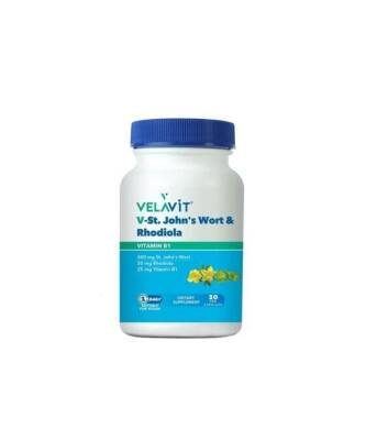 Velavit V-St. John's Worth Rhodiola 30 Tablet - 1