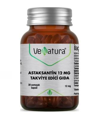 Venatura Astaksantin 12 mg 30 Kapsül