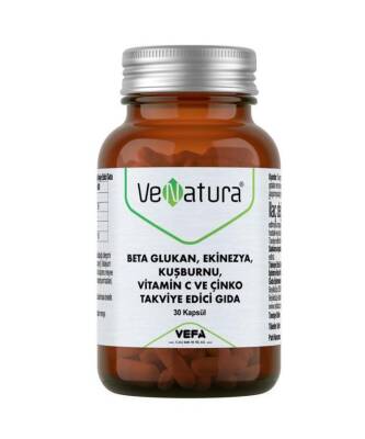 Venatura Beta Glukan, Ekinezya, Kuşburnu, Vitamin C Ve Çinko 30 Kapsül