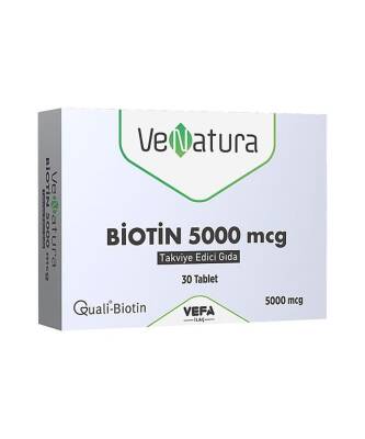 Venatura Biotin 5000 Mcg 30 Tablet