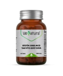 En uygun fiyatlarla Venatura Biotin 5000 Mcg 90 Tablet