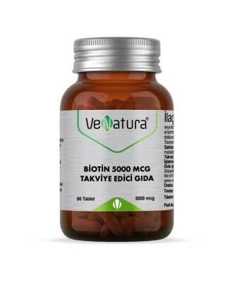 Venatura Biotin 5000 Mcg 90 Tablet - 1