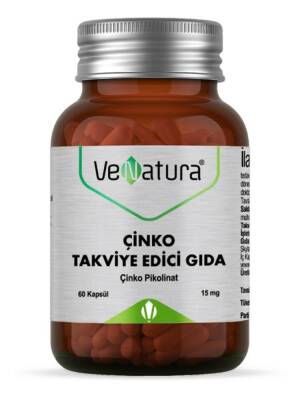 Venatura Çinko 15 Mg 60 Kapsül