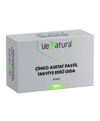 Venatura Çinko Asetat 30 Pastil