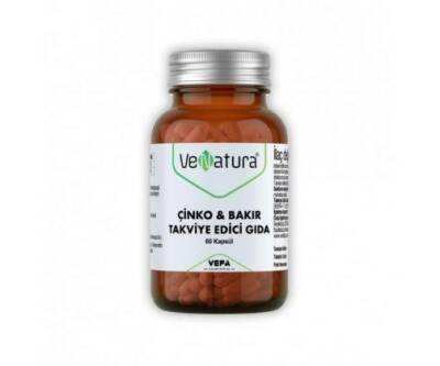 Venatura Çinko - Bakir 60 Kapsül