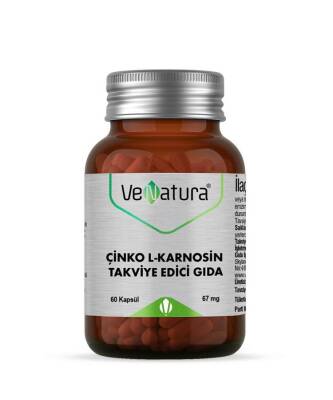 Venatura Çinko L-Karnosin 60 Kapsül - 1