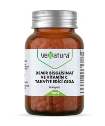 En uygun fiyatlarla Venatura Demir Bisglisinat Ve Vitamin C 90 Kapsül