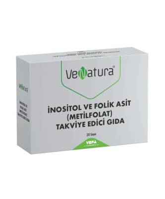 Venatura İnositol ve Folik Asit Metilfolat 20 Saşe