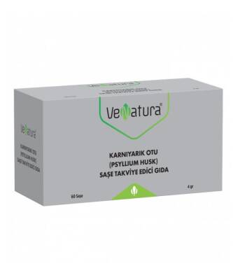 Venatura Karnıyarık Otu (Psyllium Husk) 60 Saşe - 1