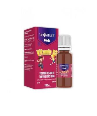 Venatura Kids Vitamin D3 400 IU Damla 20 ML