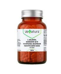 Venatura L-Arjinin Koenzim Q10 60 Tablet - VeNatura