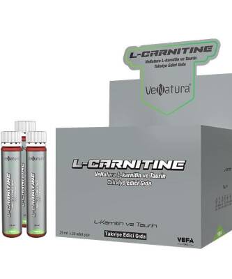 Venatura L-Carnitine ve Taurin 25 ML x 20 Şişe