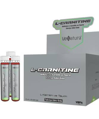 Venatura L-Carnitine ve Taurin 25 ML x 20 Şişe