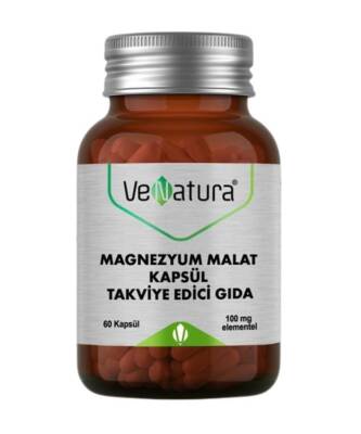 Venatura Magnezyum Malat 100 mg 60 Kapsül