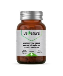 Venatura Magnezyum Sitrat ve P5P Vitamin B6 60 Tablet