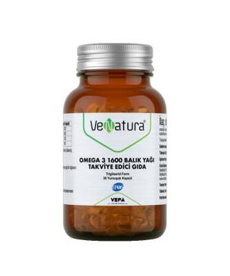 Venatura Omega3 1600 Balık Yaği 30 Kapsül