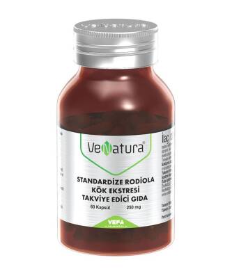 Venatura Standardize Rodiola Kök Ekstresi Takviye Edici Gida 60 Kapsül