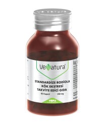 Venatura Standardize Rodiola Kök Ekstresi Takviye Edici Gida 60 Kapsül