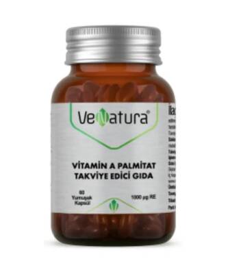 Venatura Vitamin A Palmitat 60 Yumuşak Kapsül