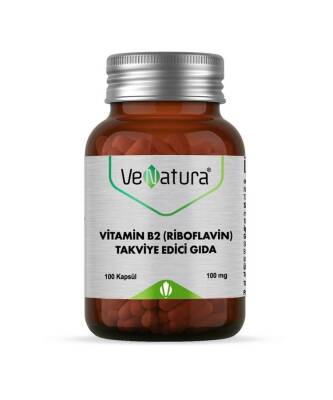 Venatura Vitamin B2 Riboflavin 100 Kapsül