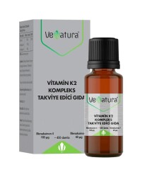 Venatura Vitamin K2 Kompleks Damla 20 ML - VeNatura | EvdekiEczanem