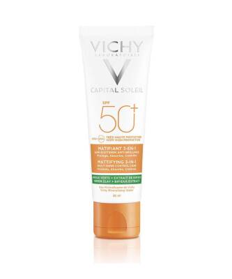 Vichy Capital Soleil Spf 50+ Matlaştırıcı Yüz Güneş Kremi 50 ML