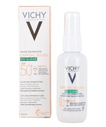 En uygun fiyatlarla Vichy Capital Soleil UV Clear SPF50+ 40 ml