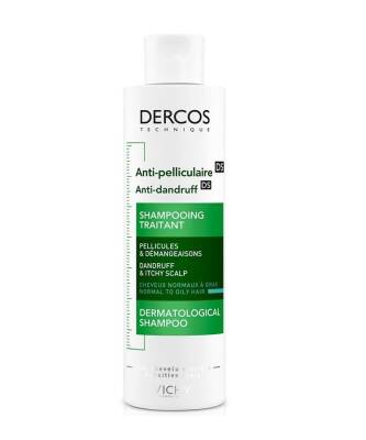 Vichy Dercos Anti-Dandruff Şampuan Kepek Karşıtı Normal ve Yağlı Saçlar İçin 200 ML