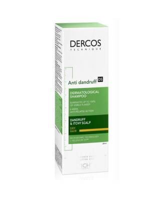 Vichy Dercos Anti Dandruff Şampuan Kuru ve Kepekli Saçlar İçin 200 ML